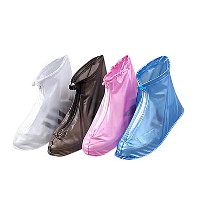 PVC Rain Boots Reusable Waterproof Motorcycle Protective Shoe Cover PU Rubber Plastic PVC Rain Boots Reusable Waterproof Motorcycle Protective Shoe Cover PU Rubber Plastic